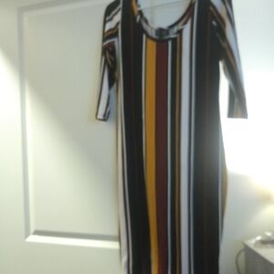 Striped Multicolor Dress